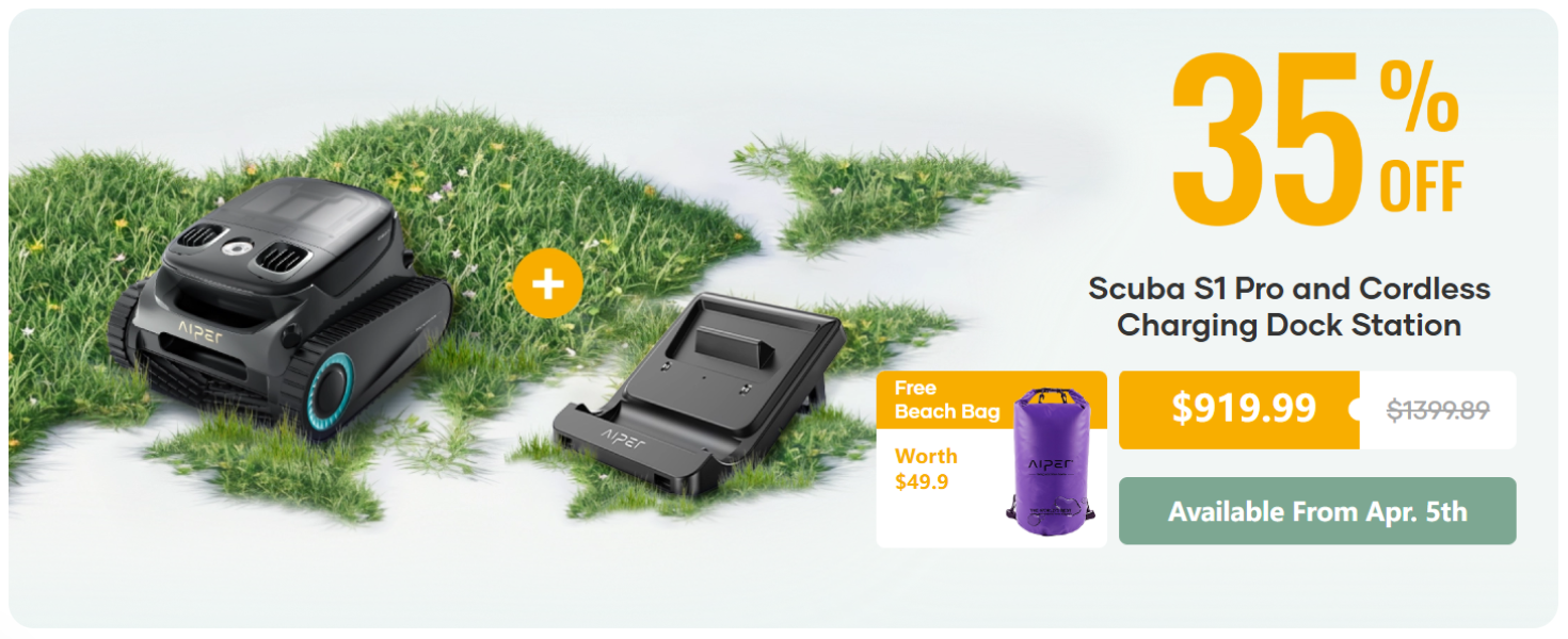 Scuba S1 Pro and Cordless Charging Dock Station