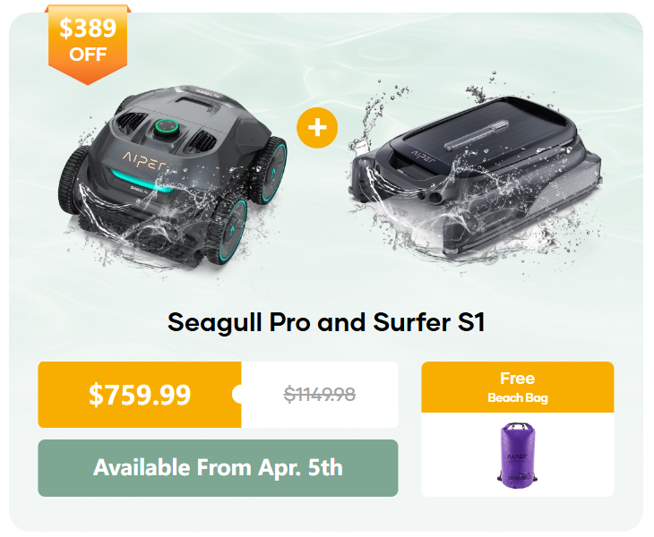 Aiper Seagull Pro (ZT6002) and Aiper Surfer S1