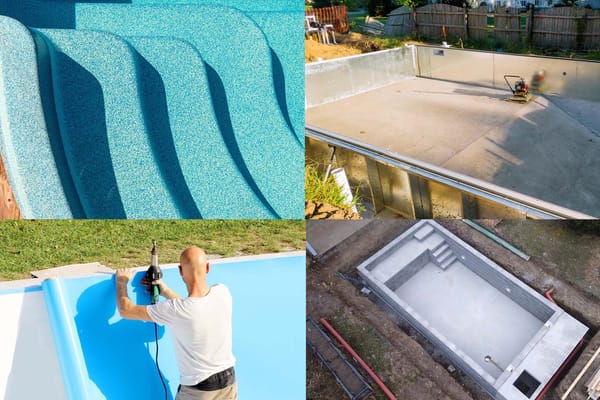 Types of Pool Construction Materials